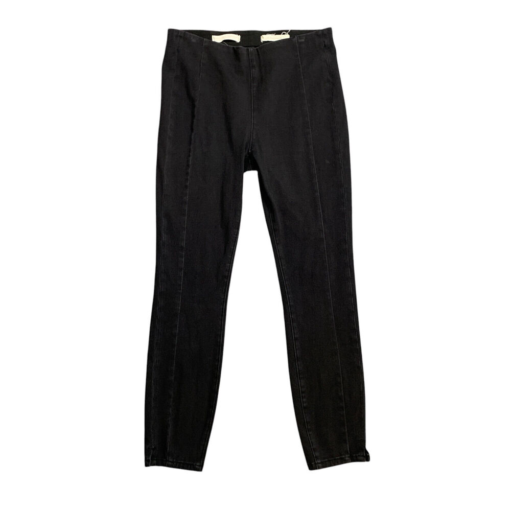 Pilcro And The Letterpress Jeggings Womens 31‎ Black Denim Pull On Leggings